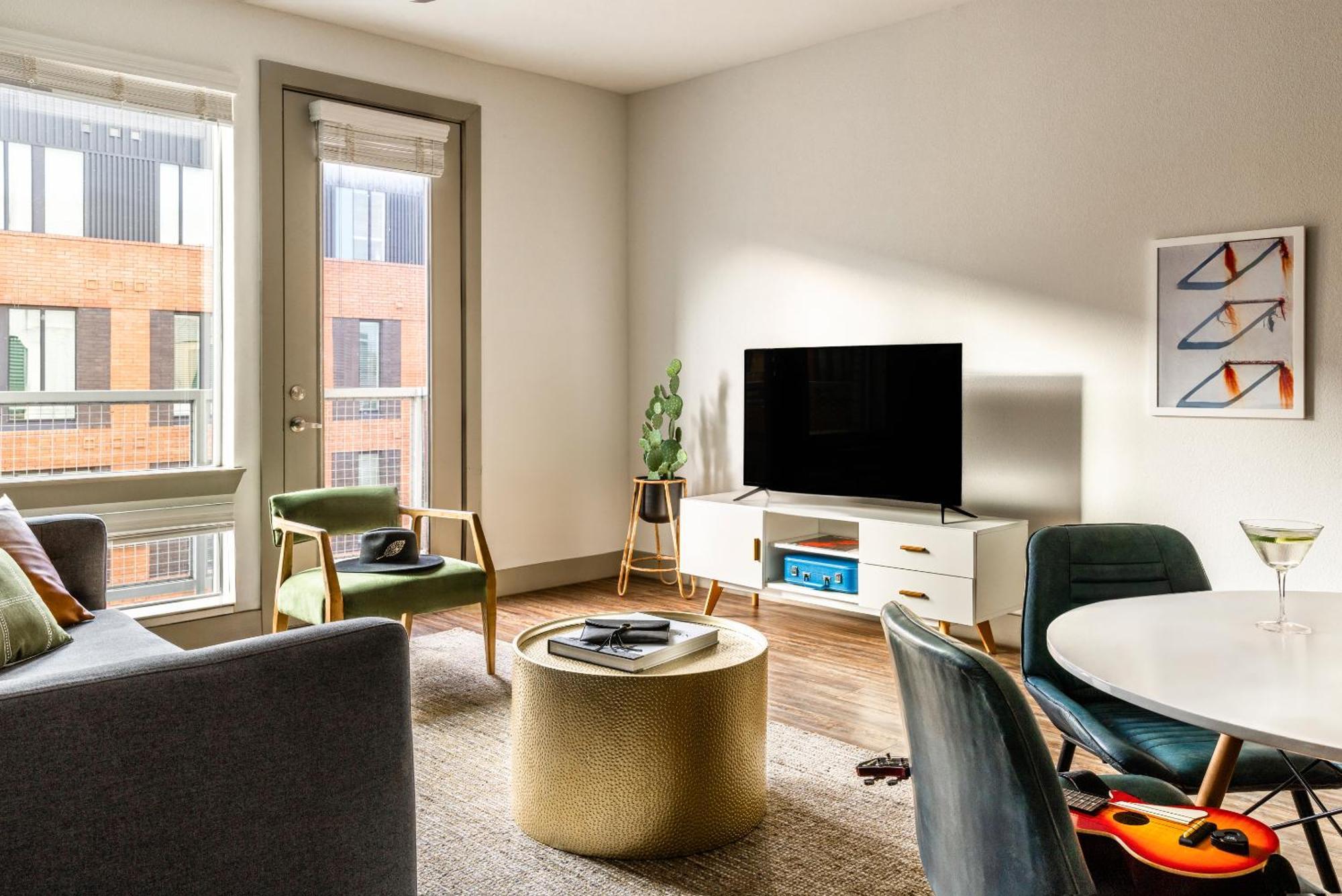 Sonder at East 5th Lejlighedshotel Austin Værelse billede